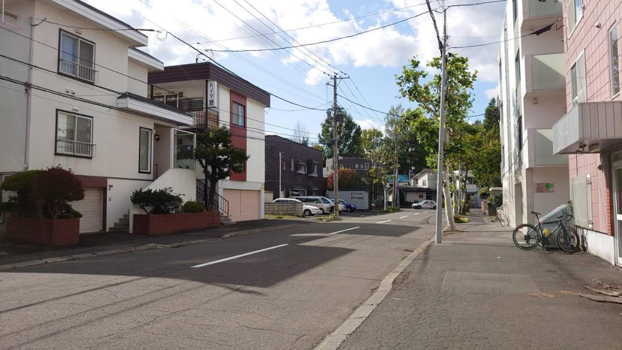Near Sapporo St & Hokkaido University Cozy Studio Sanwa101 المظهر الخارجي الصورة
